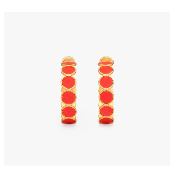 Brackish Page Hoop Earrings