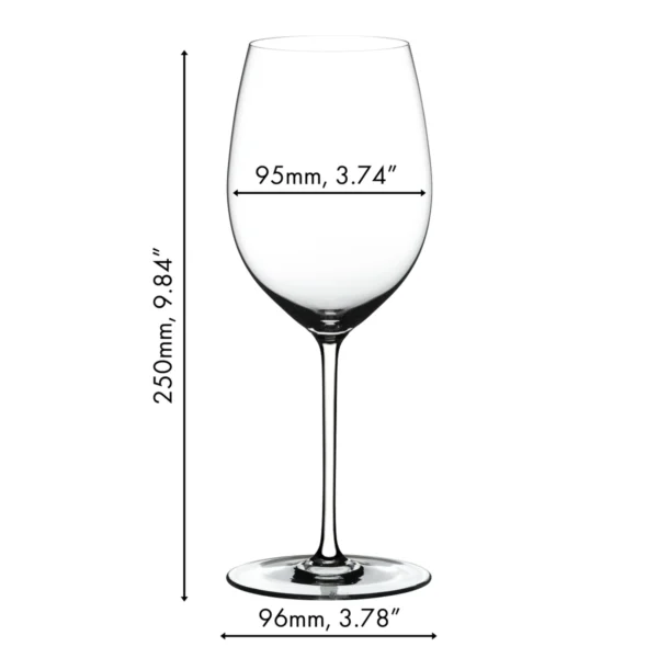 Riedel Fatto a Mano Cabernet Merlot - White2