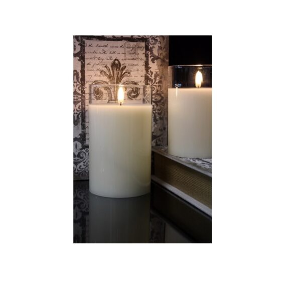 3.5"x6"  Simply Ivory Radiance Poured Candle