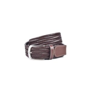 Miguel Bellido Braided Leather Belt