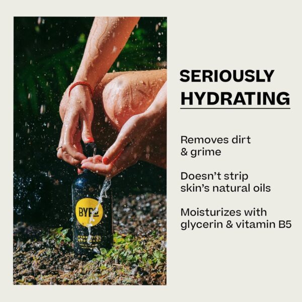 BYRD Hydrating Body Wash – Daily Sulfate-Free Body Cleanser, with Green Tea and Aloe Vera, 16 Fl Oz