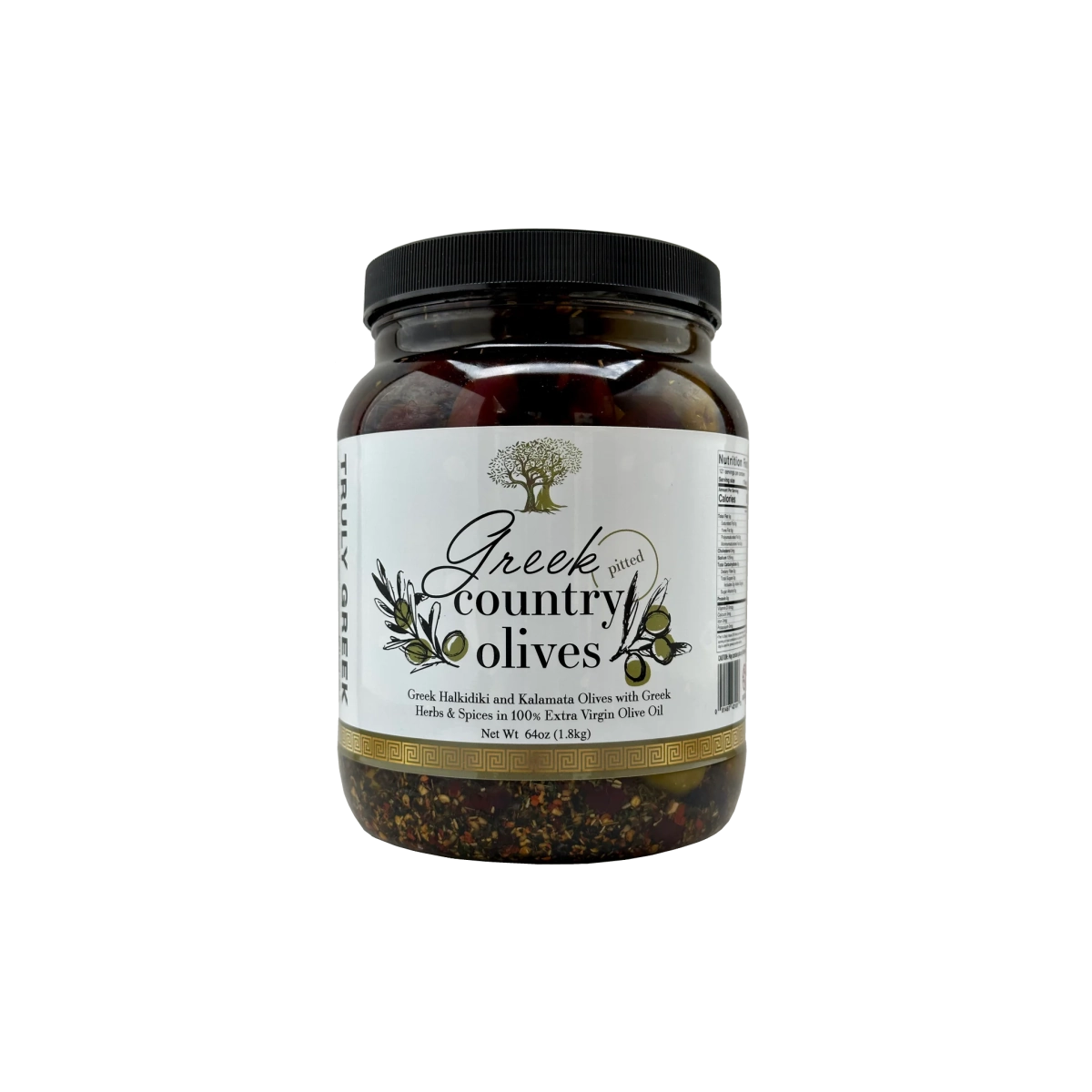 Lakonia Greek Pitted Country Olive Mix | Berings