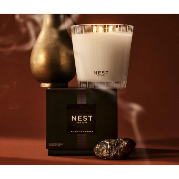 Nest Moroccan Amber 3-Wick Candle