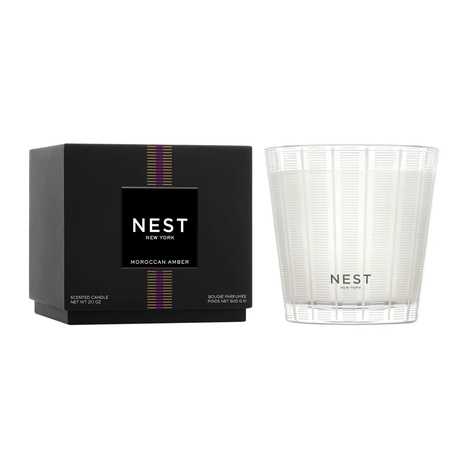 Nest Moroccan Amber 3-Wick Candle
