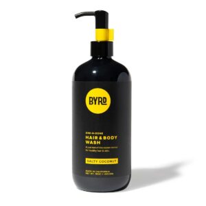 BYRD One-N-Done – 3-in-1 Shampoo, Conditioner and Body Wash, for All Hair Types, 15 Oz
