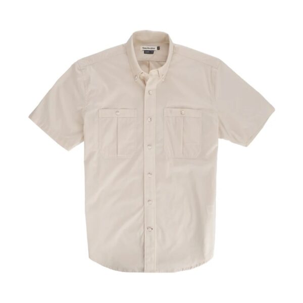 Tom Beckbe Tidewater Shirt (Short Sleeve) - Pumice Stone