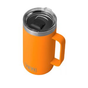 YETI 24 oz. Rambler Mug with MagSlider Lid - King Crab Orange