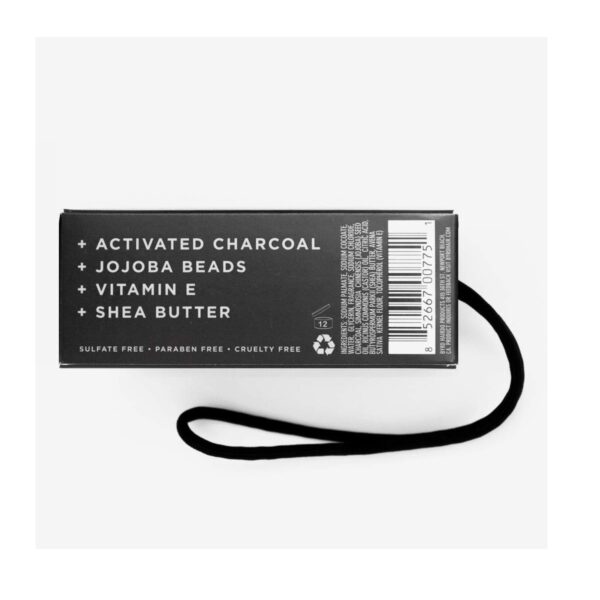 BYRD Activated Charcoal Exfoliating Soap on a Rope, 9oz