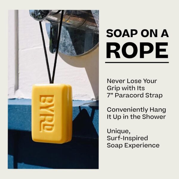 BYRD Hydrating Soap on a Rope, 9oz