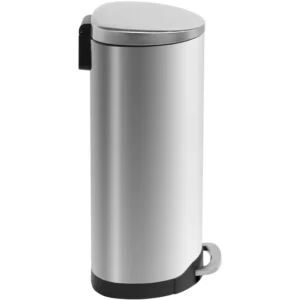 Stainless Steel 40L Soft-Close Step Trash Can