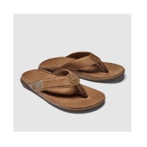 Olukai Tuahine Men’s Waterproof Leather Sandals
