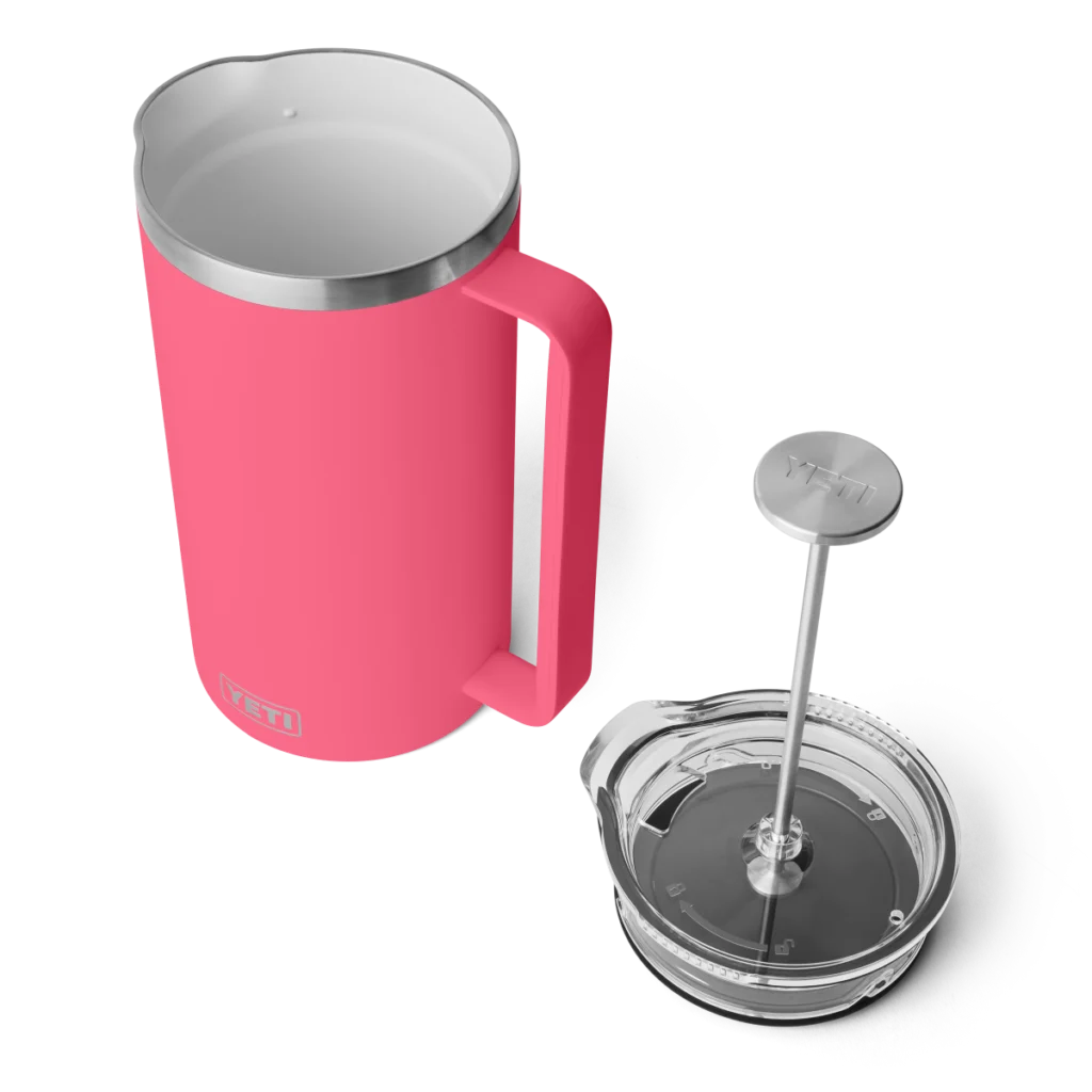 YETI Rambler French Press 34ozサンドストーンピンク Yeti Rambler 34oz French Press - Tropical Pink | Berings