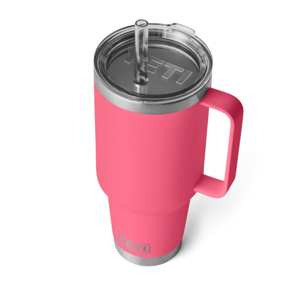 Yeti Rambler 42oz Straw Mug - Tropical Pink