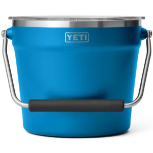 Yeti Rambler Beverage Bucket with Lid - Big Wave Blue