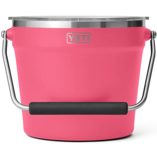 Yeti Rambler Beverage Bucket with Lid - Tropical Pink