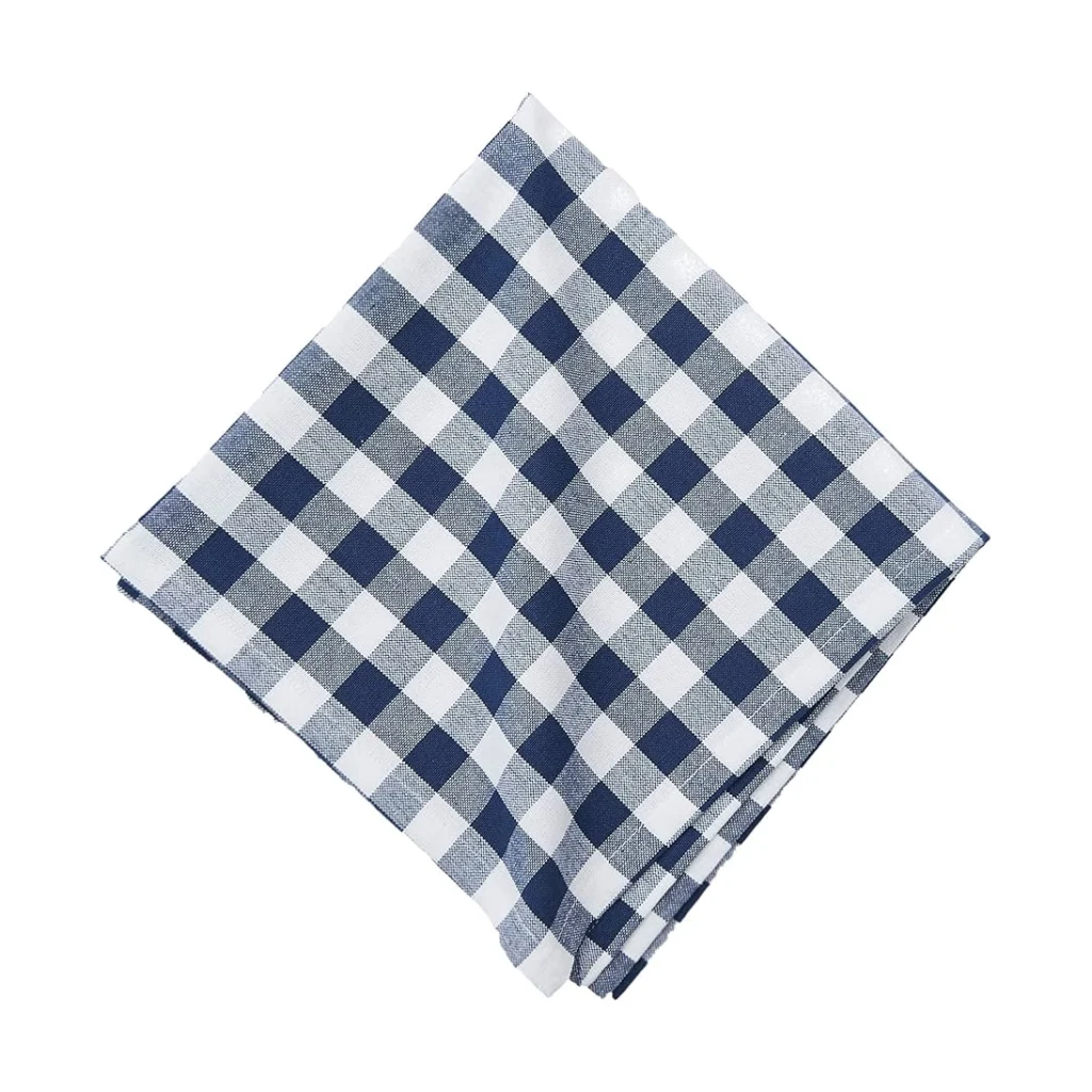 Ashford Check Napkin - Indigo