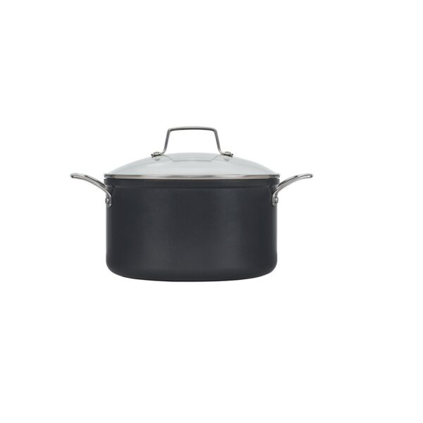 Le Creuset Essential Nonstick Ceramic Stockpot with Glass Lid