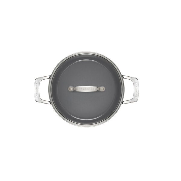 Le Creuset Essential Nonstick Ceramic Stockpot with Glass Lid