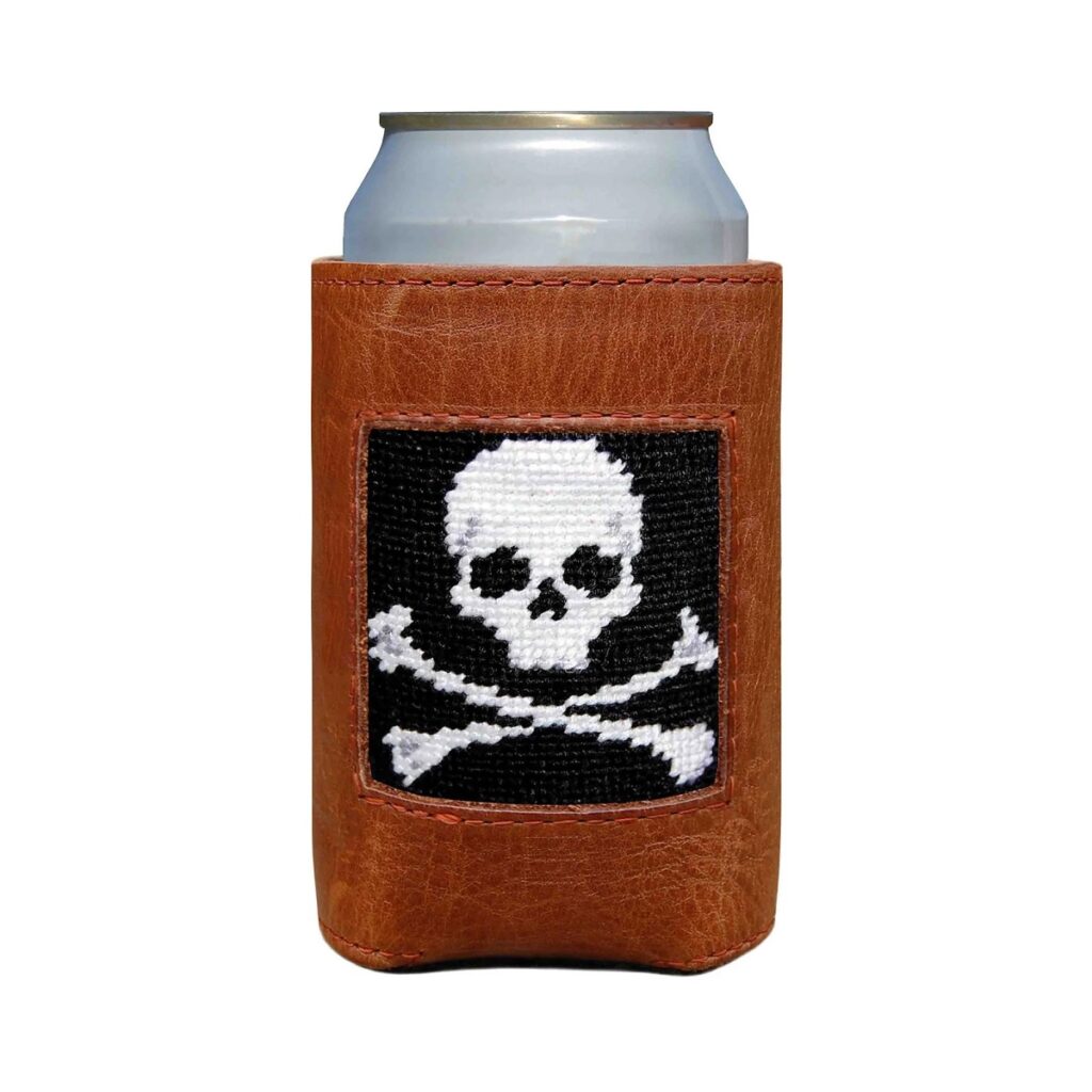 Smathers & Branson Jolly Roger Can Cooler (Black)