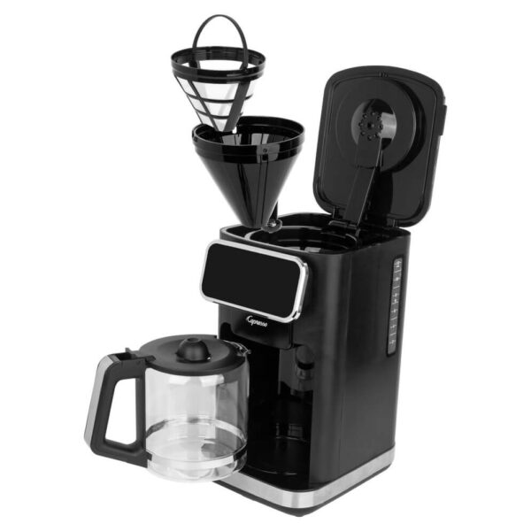 Capresso 12-Cup Touchscreen Coffee Maker with Glass Carafe