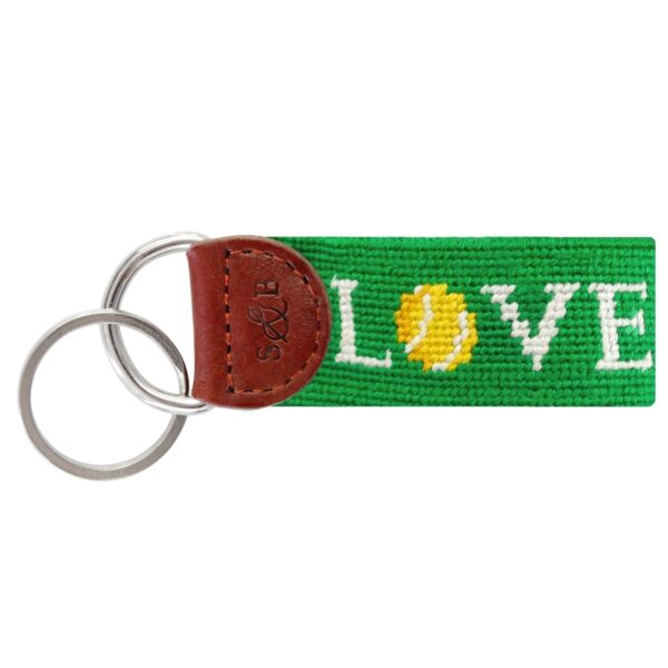 Smathers & Branson Love All Key Fob (Dark Kelly)