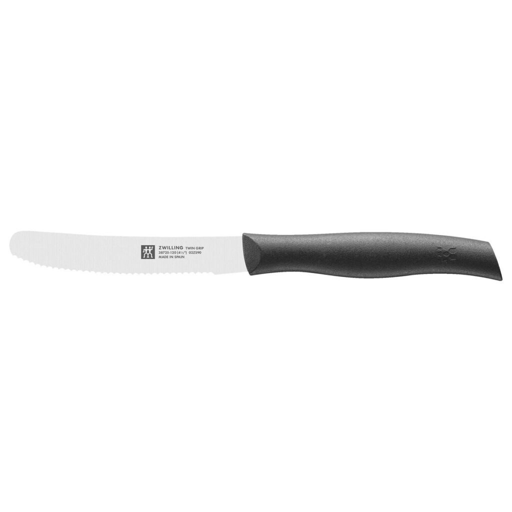 Zwilling Twin Grip 4.5inch Utility Knife Serrated Edge Berings