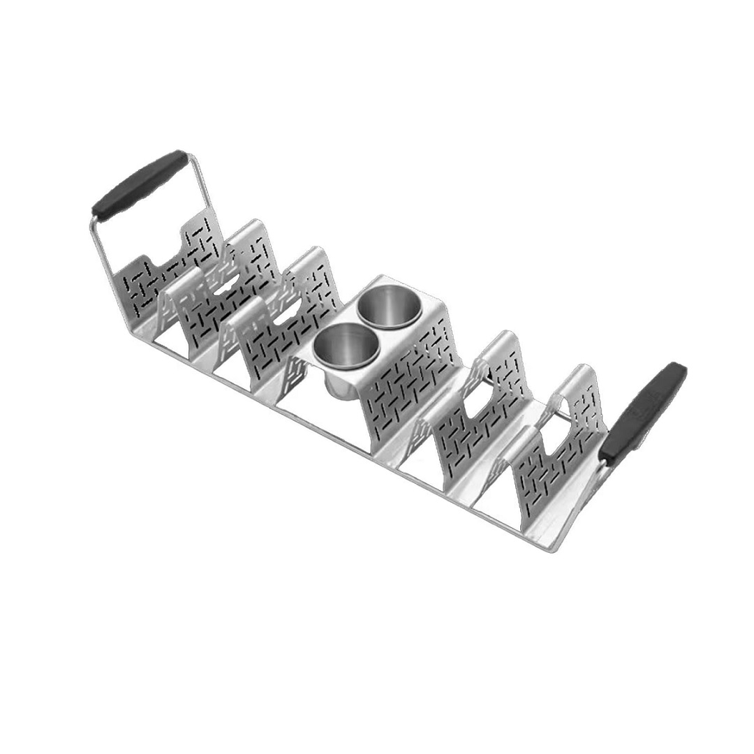 Weber Stainless Steel Griddle Taco Rack