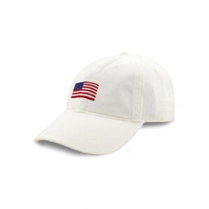 Smathers & Branson American Flag Hat (White)