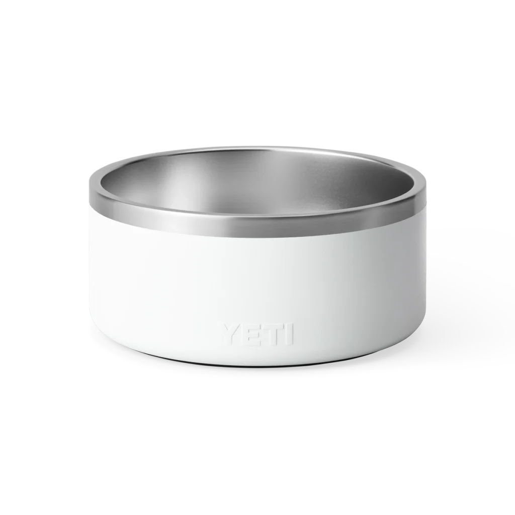 Yeti Boomer 8 Large Dog Bowl - White2