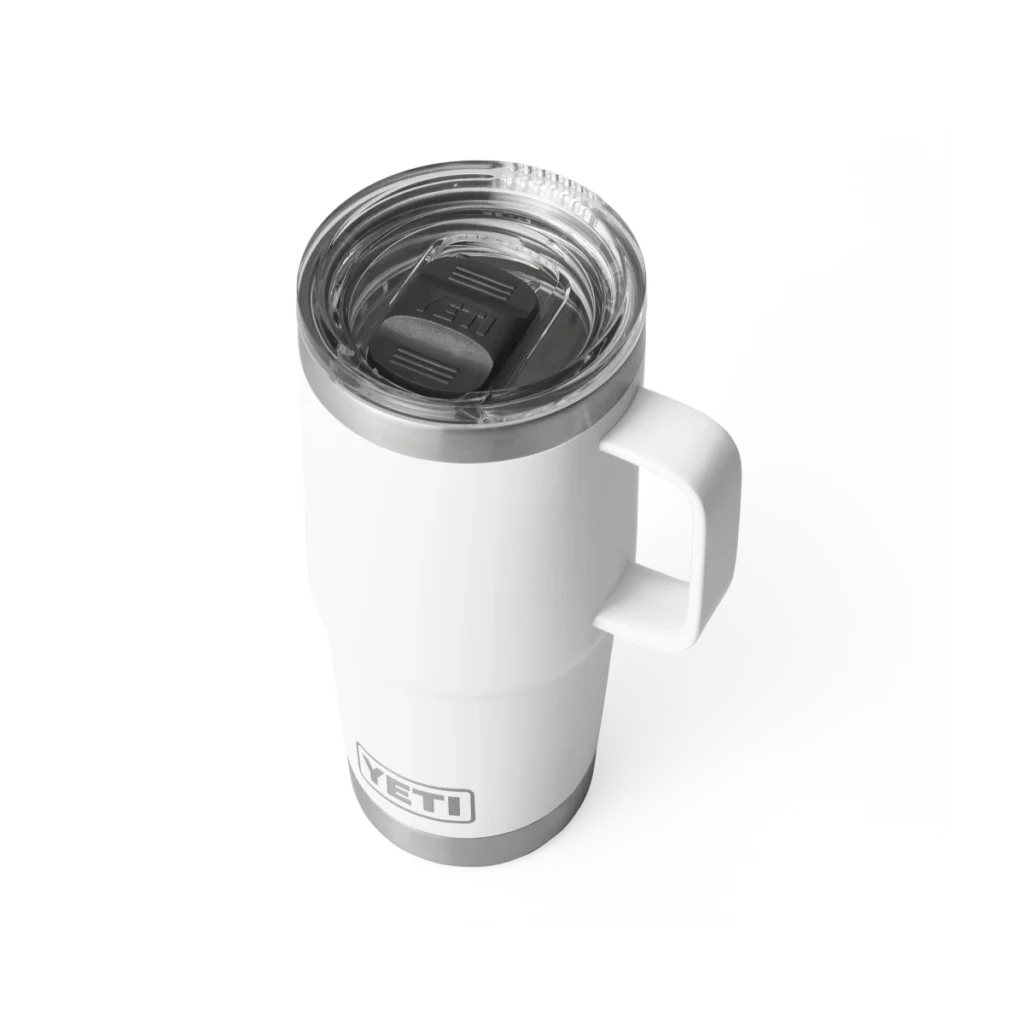 Yeti Rambler 20oz Travel Mug with Stronghold Lid - White | Berings