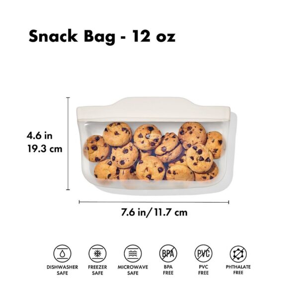 OXO Silicone Reusable Bag - Snack Bag (12 oz)