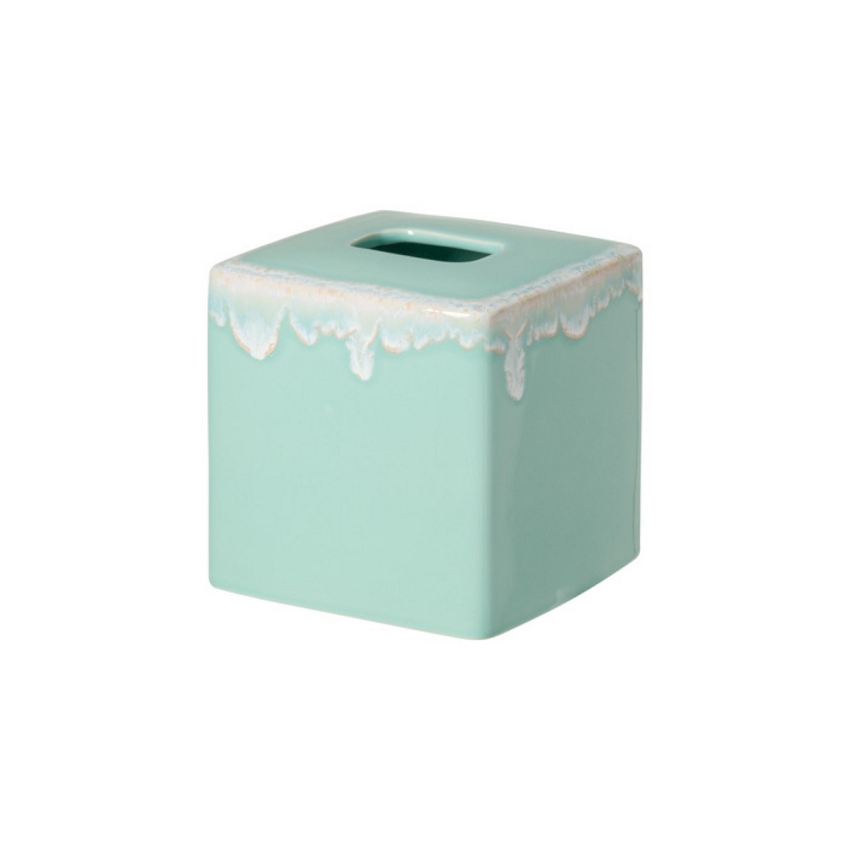 Costa Nova Taormina Boutique Tissue Box - Aqua Blue