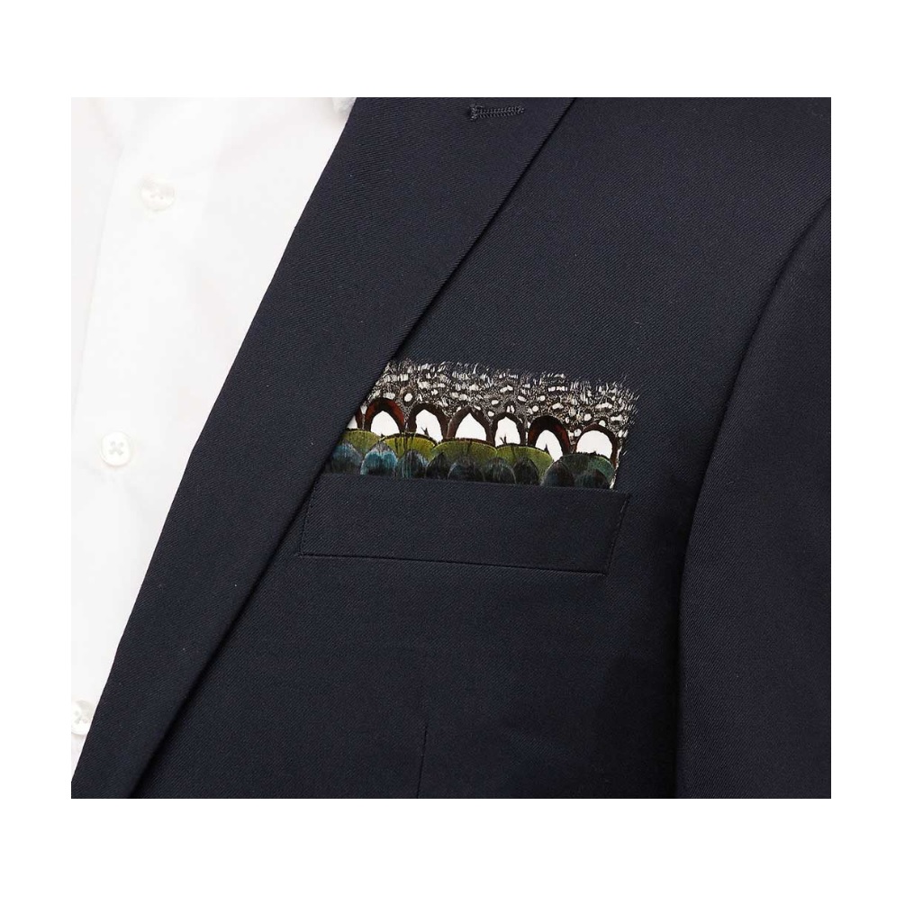 Brackish Big Bay Pocket Square