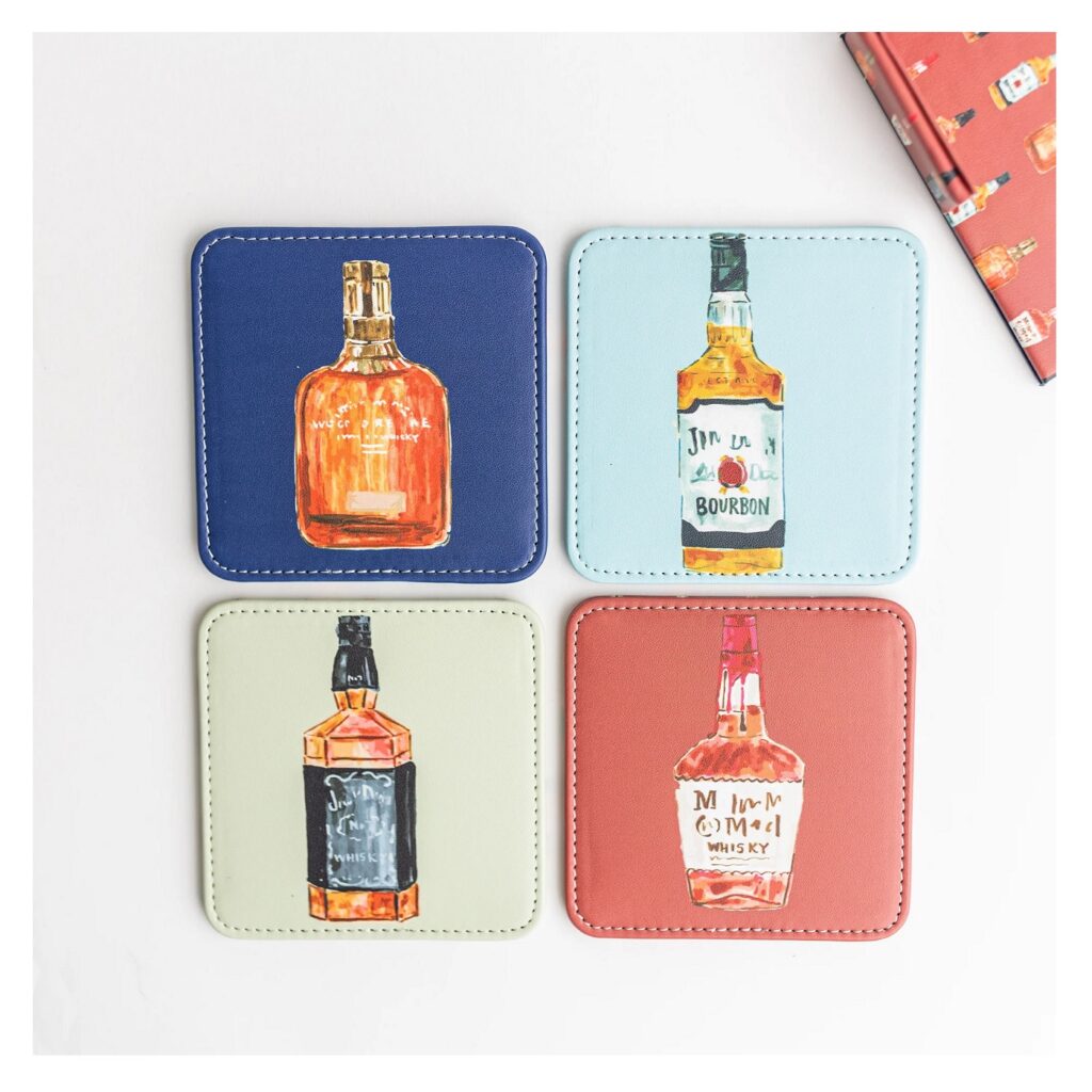 Keva Style Bourbon Trail Coasters, Set of 4 - Thumbnail 2