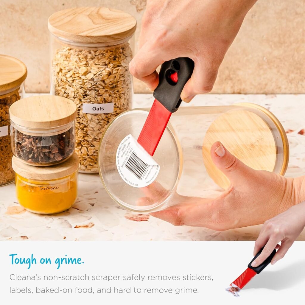 Cleana 2-In-1 Self-Sharpening Cleaning Scraper & Hook Scraper