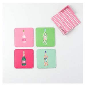 Keva Style Cocktails Coasters, Set of 4