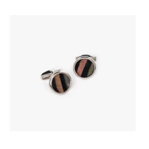 Brackish Cufflinks - Daufuskie (Rhodium)
