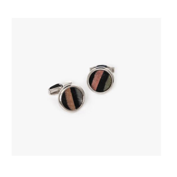 Brackish Cufflinks - Daufuskie (Rhodium)