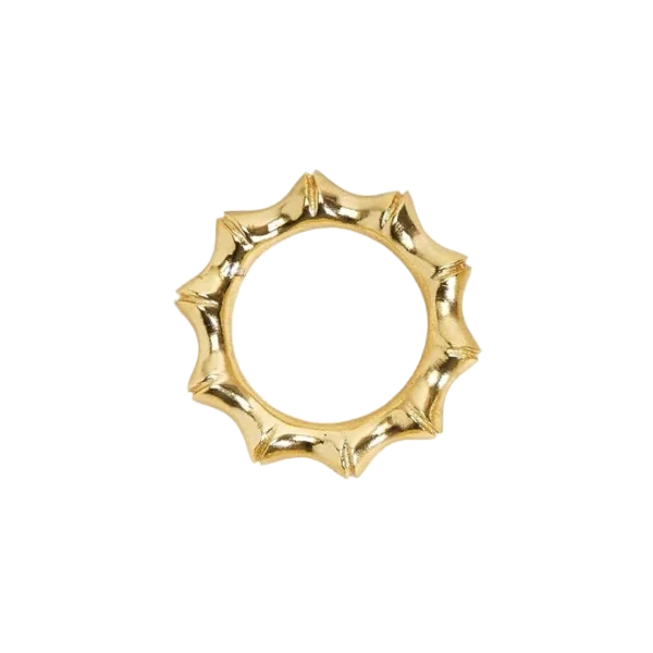 Golden Bamboo Napkin Ring2