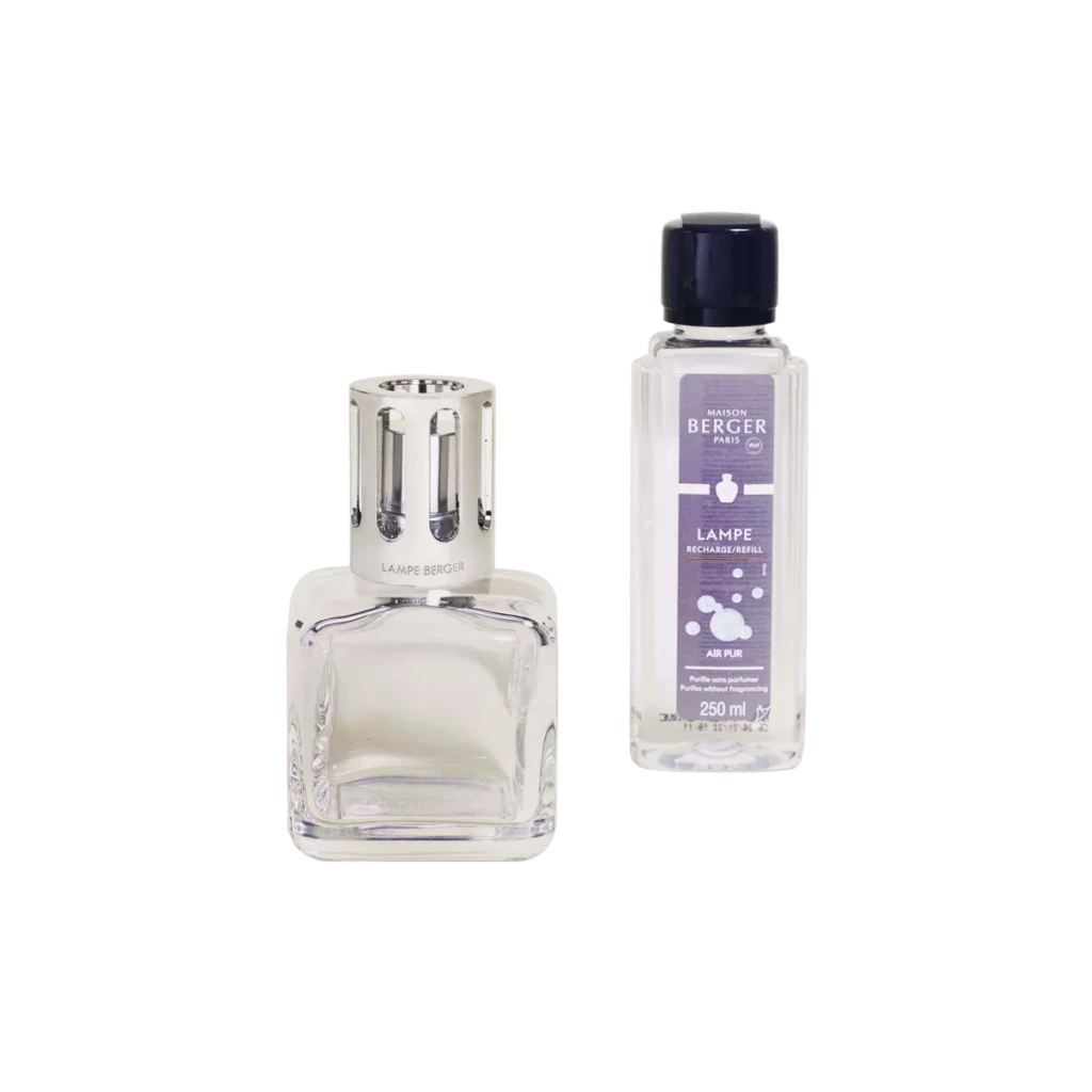 Maison Berger Glaçon Clear Lamp Gift Set with Air Pur So Neutral