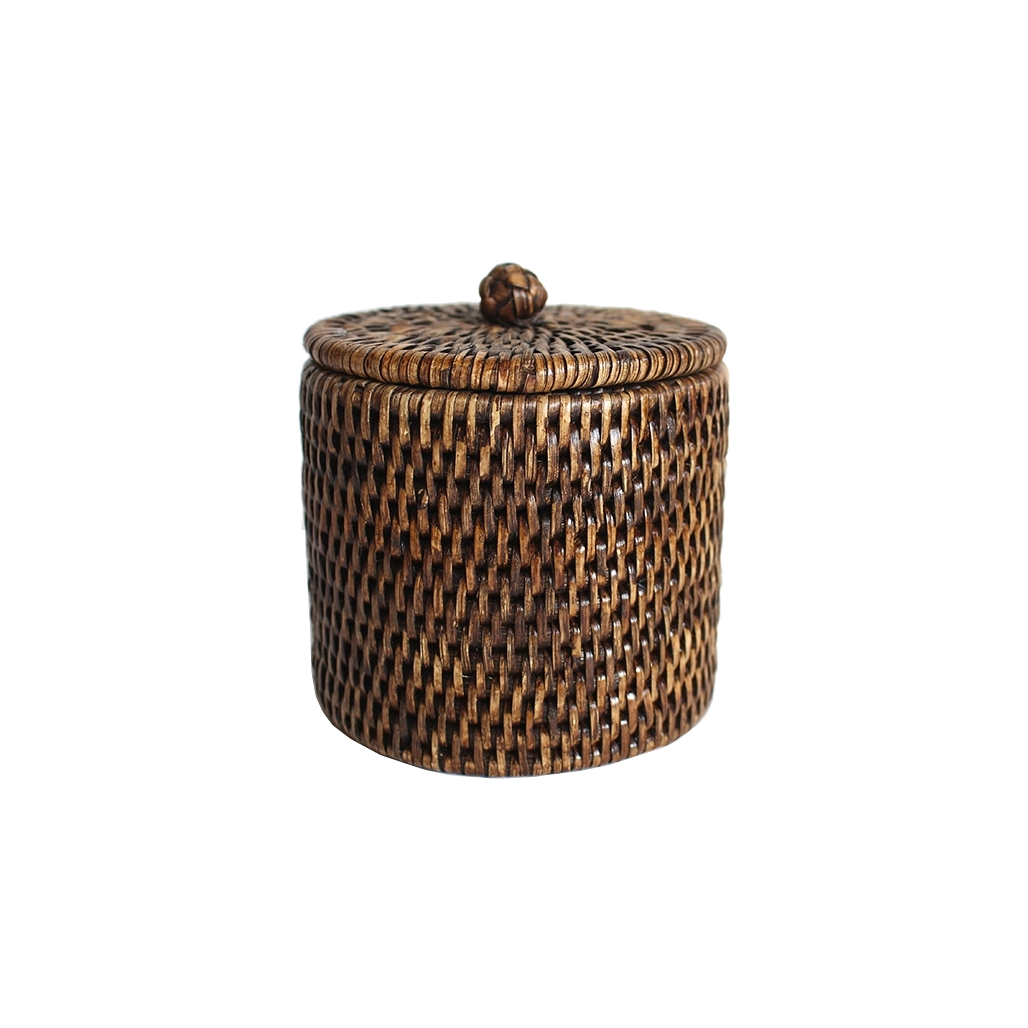 Matahari Small Bath Container – Antique Brown