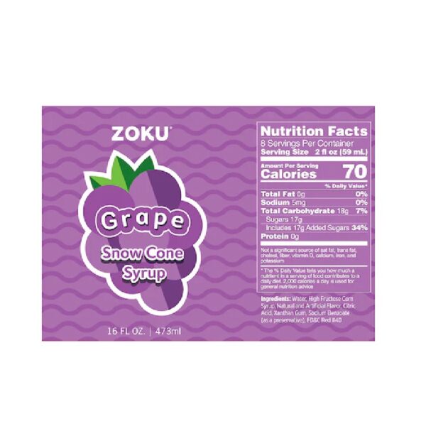 Zoku Snow Cone Syrups - Set of 3