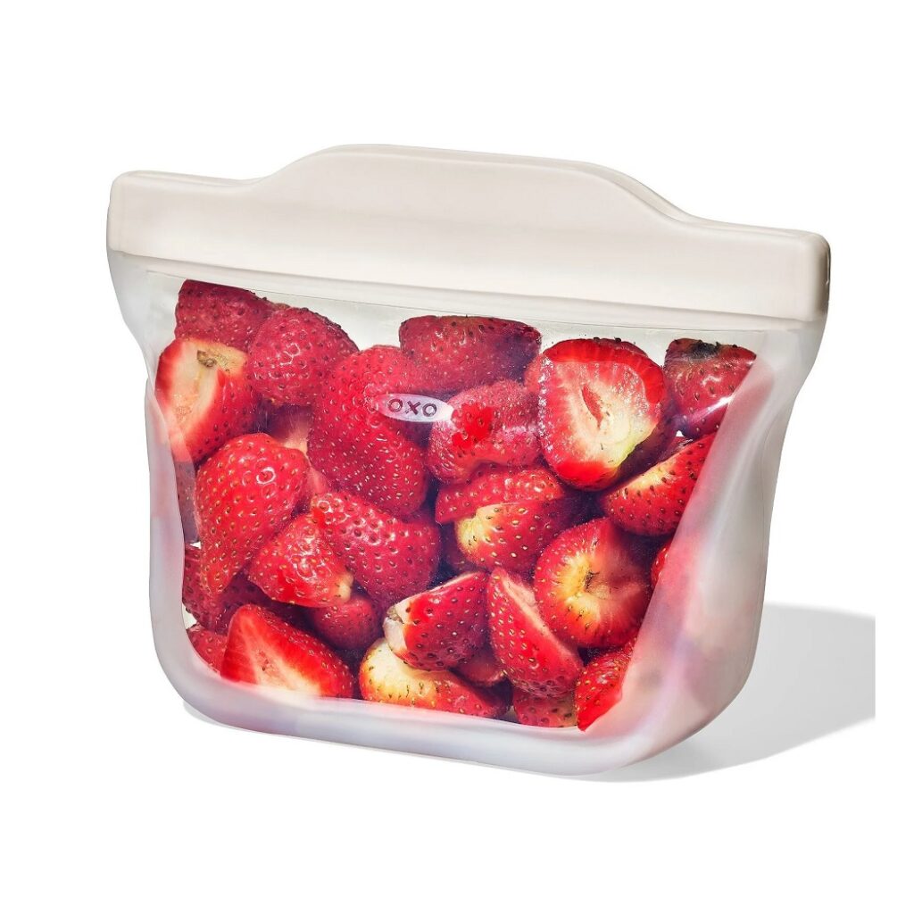 OXO Silicone Reusable Bag - Stand-Up Snack (12 oz)