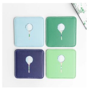 Keva Style Tee Time Coasters Set of 4