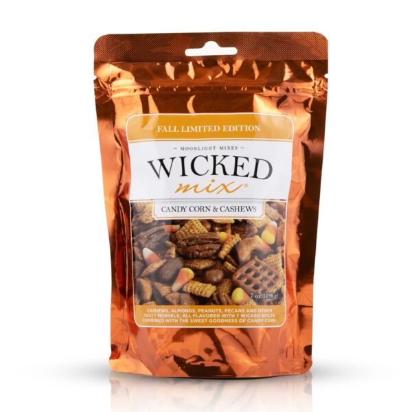 Wicked Snack Mix 7 oz.- Fall Edition (Candy Corn & Cashews)
