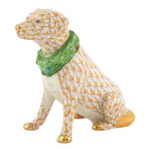 Herend Holiday Dog - Butterscotch