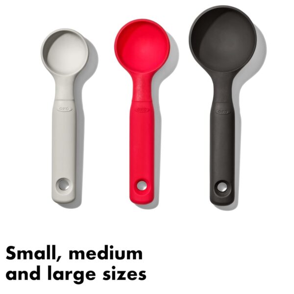 OXO Good Grips 3-Piece Silicone Cookie Scoop Set