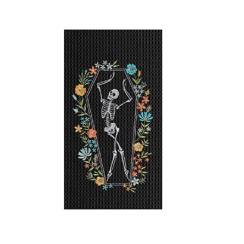 Skeleton Coffin Dance Towel