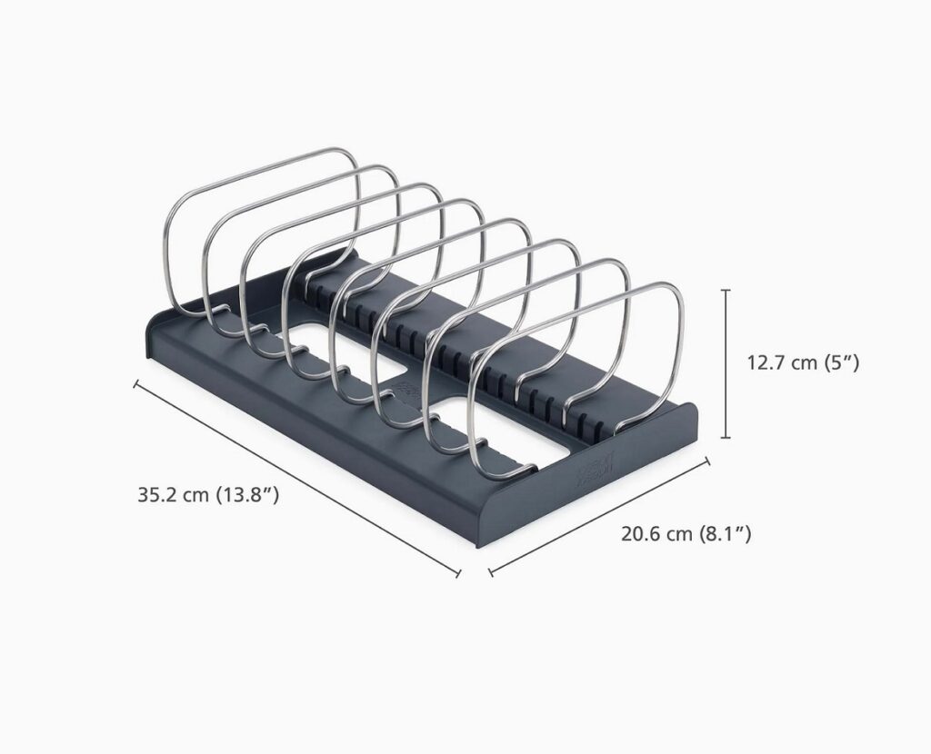 Joseph Joseph DrawerStore Grey Baking Tray Organizer
