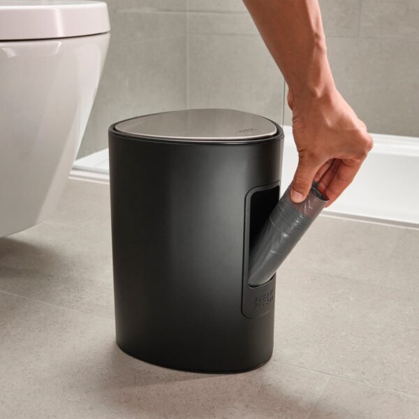 Joseph Joseph EasyStore 5L Matte Black Pedal Bin